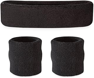 Sponsored Ad - Suddora Kids Sweatband Set (1 Headband and 2 Wristbands)