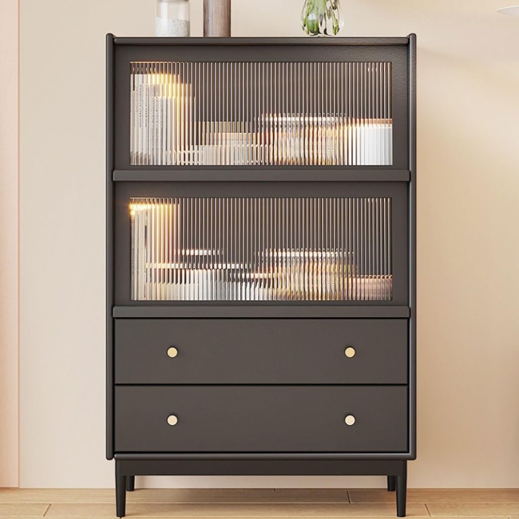Buffet Cabinet Creative And Fashionable Household Storage Cabinets, Living Room Entrance, Kitchen Tableware Buffet Cabinet with Storage