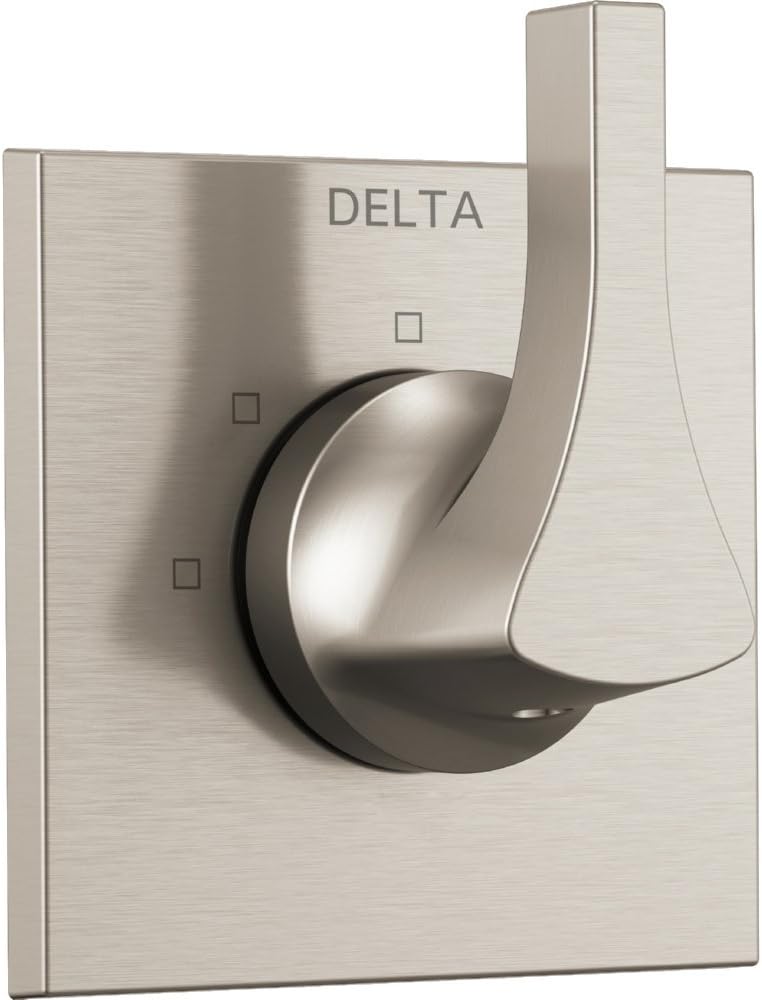 Faucet T11874-SS, Stainless Zura 3-Setting Diverter Trim