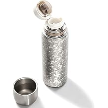 Keith 14.5oz Titanium Vacuum Insulated Water Bottle, Leakproof Water Bottle