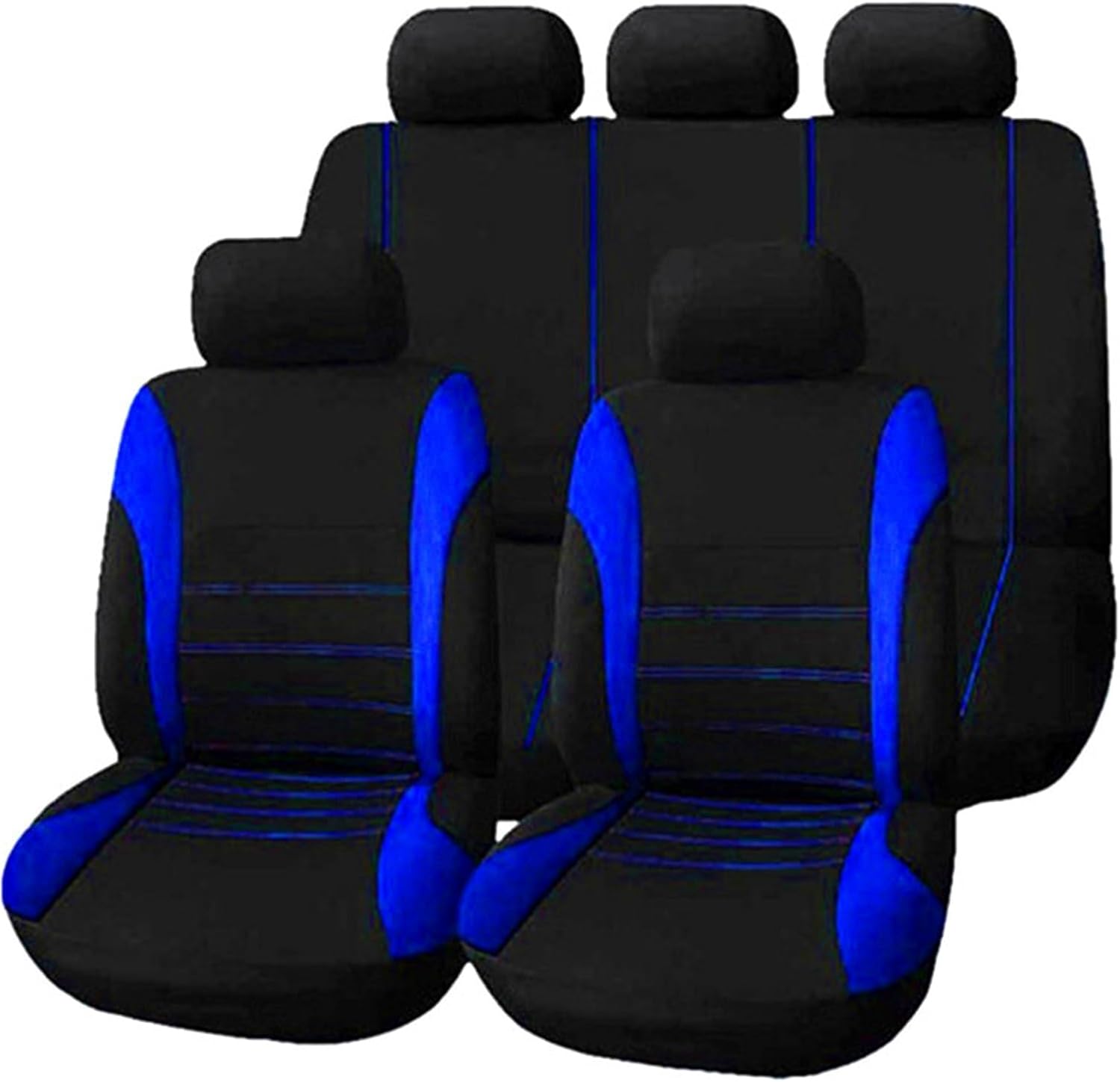 Auto Parts Car Seat Cover 2/4/9 Piece Set Four Season Universal Front/Rear Cushion