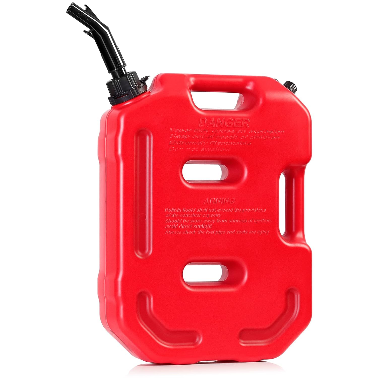 FavHome 10L Slim Fuel Tank Can - Petrol & Diesel Container for Off-Road, ATV, Motorcycle, Tractors, Long Drives | Universal Car & Bike Fuel Storage-image-33