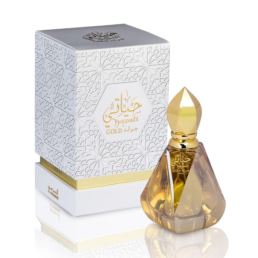 Amazon.com : Al Haramain Hayati Gold for Unisex Eau de Parfum