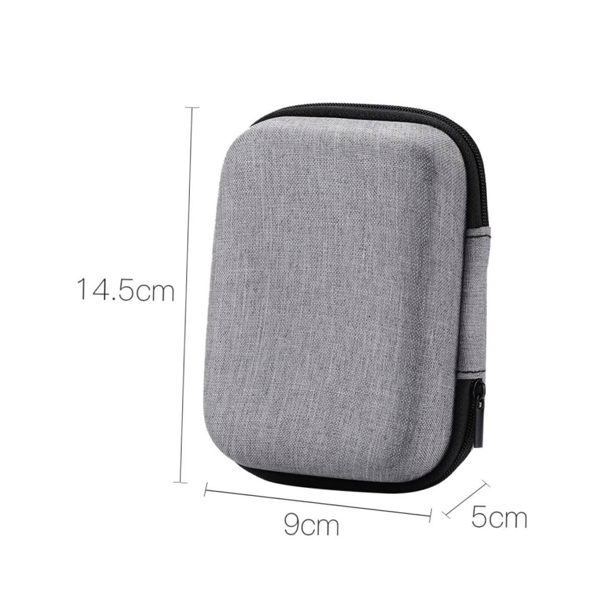 SUPVOX Microphone Case Eva Microphone Bag Portable Storage for Travel Outdoor Cable Organizer