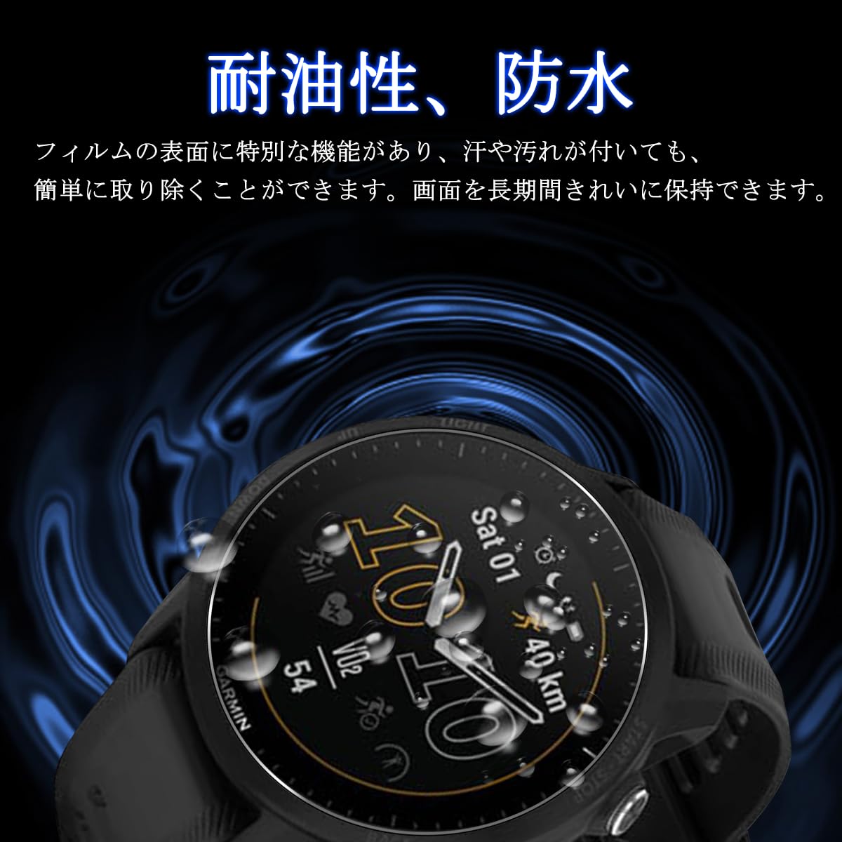Amazon.co.jp: 【3枚セット-高 品質】対応 Garmin Forerunner 955 