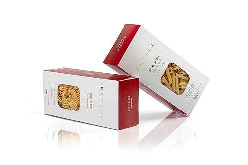 Miniatura 26 de Eataly Fideos italianos antichi fusilli pasta – Caja de 17.64 oz (17 onzas) – Auténtico trigo duro sémola – Hecho en Italia – Pasta seca