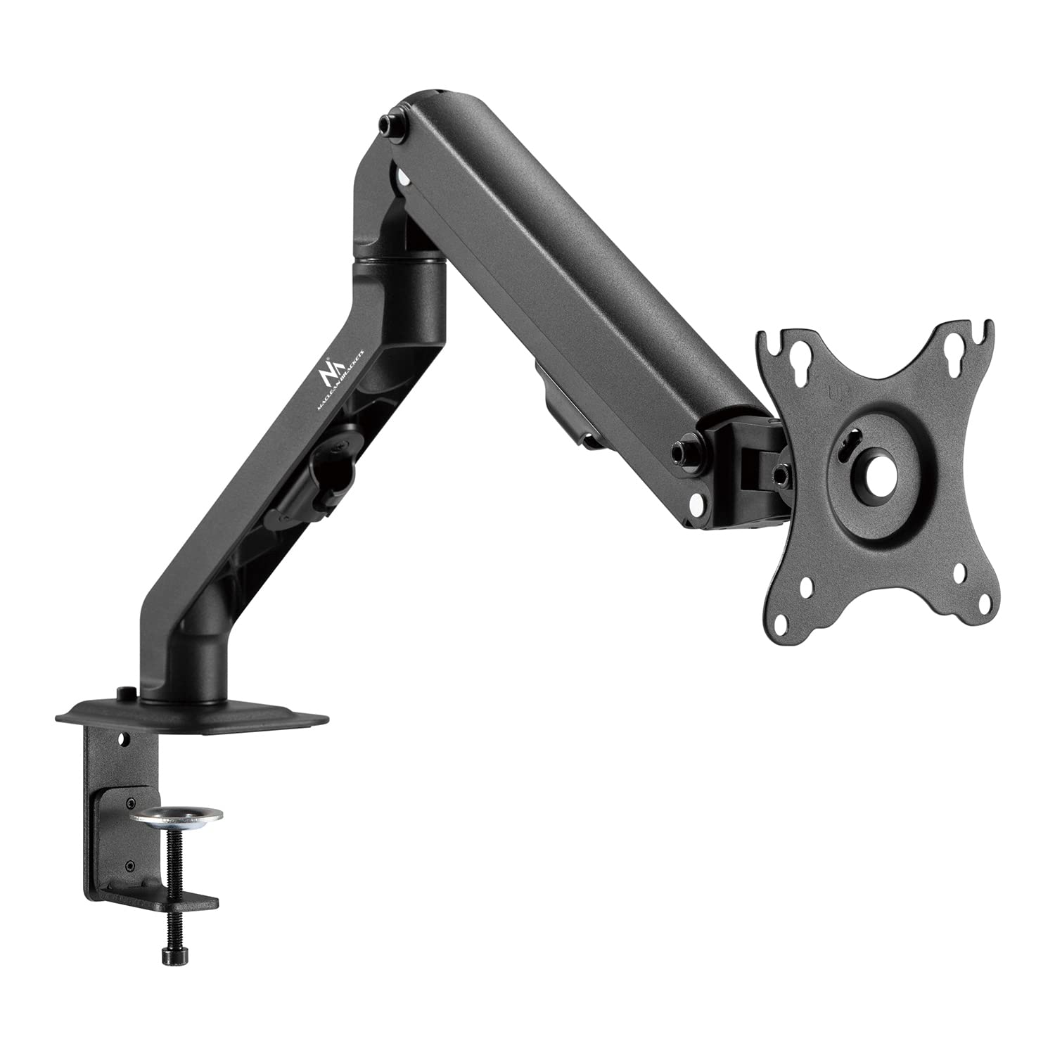 Maclean Monitor Support Desk Clamp 17-27, Réglable et Rotatif, Charge max 8 kg