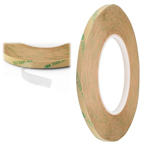 Miniatura 7 de EZAUTO WRAP 0.079 in 300LSE doble echó a un lado rollo largo resistente de la reparación del teléfono celular 180FT de la cinta