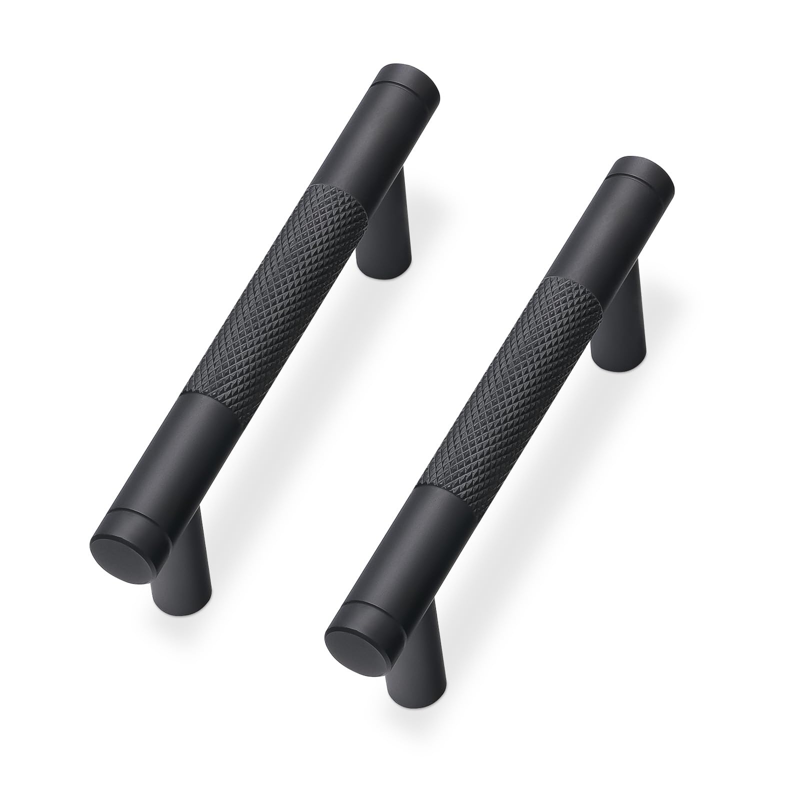 10 Pack Matte Black and Champagne Bronze Cabinet Pulls knurled 5 Inch Hole Centers Kitchen Cabinet Handles Drawer Pulls Cabinet Hardware — Amazon image 31