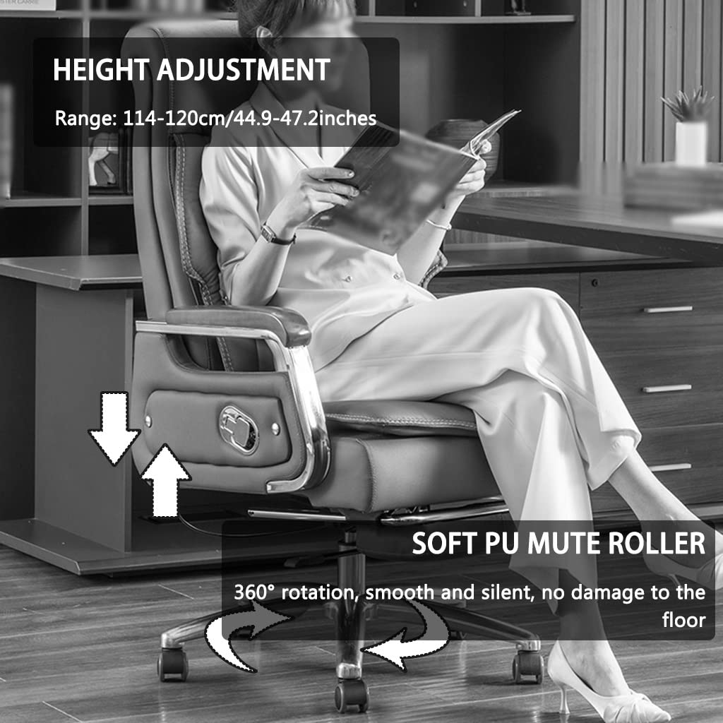 Amazon.co.jp: エグゼクティブチェア オフィスチェア 90°～155°の角度