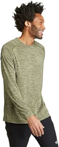 Eddie Bauer Mens Ls Resolution Tee