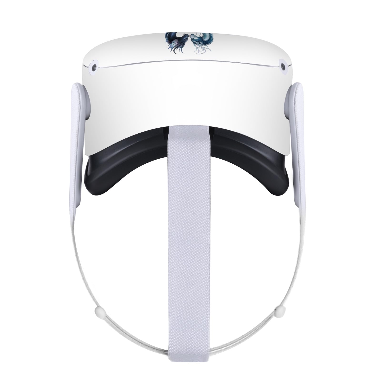 Head Case Designs Officially Licensed Jonas JoJoesArt Jödicke Yin and Yang Dragons Art Mix Vinyl Sticker Skin Decal Cover Compatible with Meta Quest 2