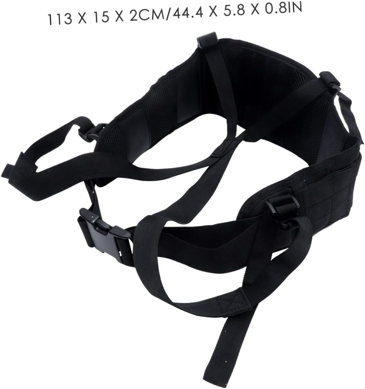 Camping Multi-Function Duty Belt for Men Portable Waist Belt for Hiking Security Outdoor Activities and Design Multiple Attachment image 2