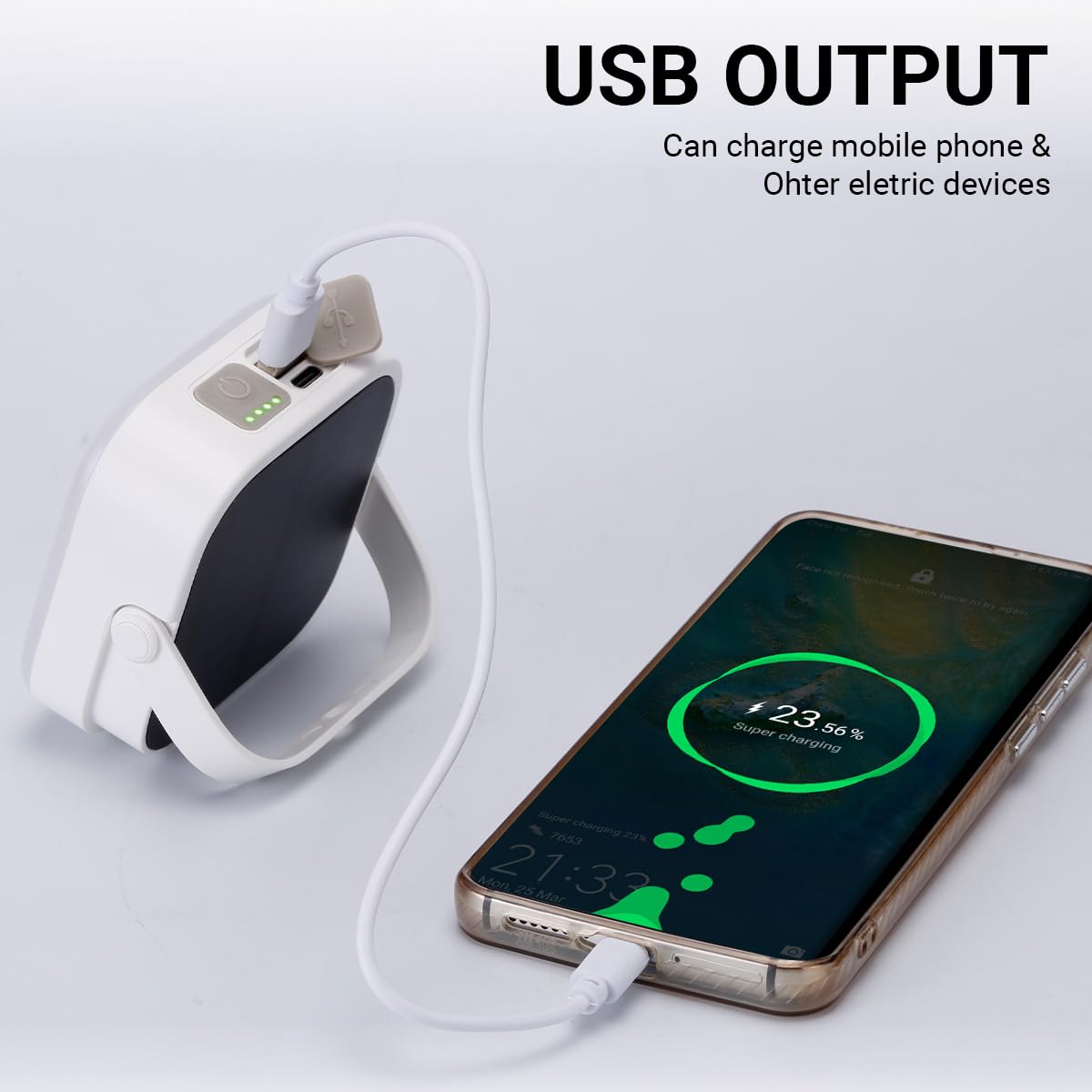 2 Stück 4000LM LED Campinglampe Aufladbar,Camping Lampe Solar mit Karabiner, Wasserdicht Zeltlampe Zum Aufhängen mit 4 Modi für Outdoor, Lesen, Wandern, Notfall