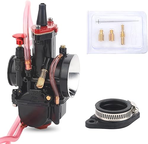 PWK - Carburador universal de 1.28 pulgadas (1.260 in) para motor 2T 4T, motocross, motocicleta, scooter, ATV, Quad Go Kart (1.260 in)
