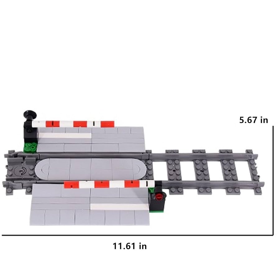 Amazon.com: TNDCKP Train Tracks Building Block Set 01, City