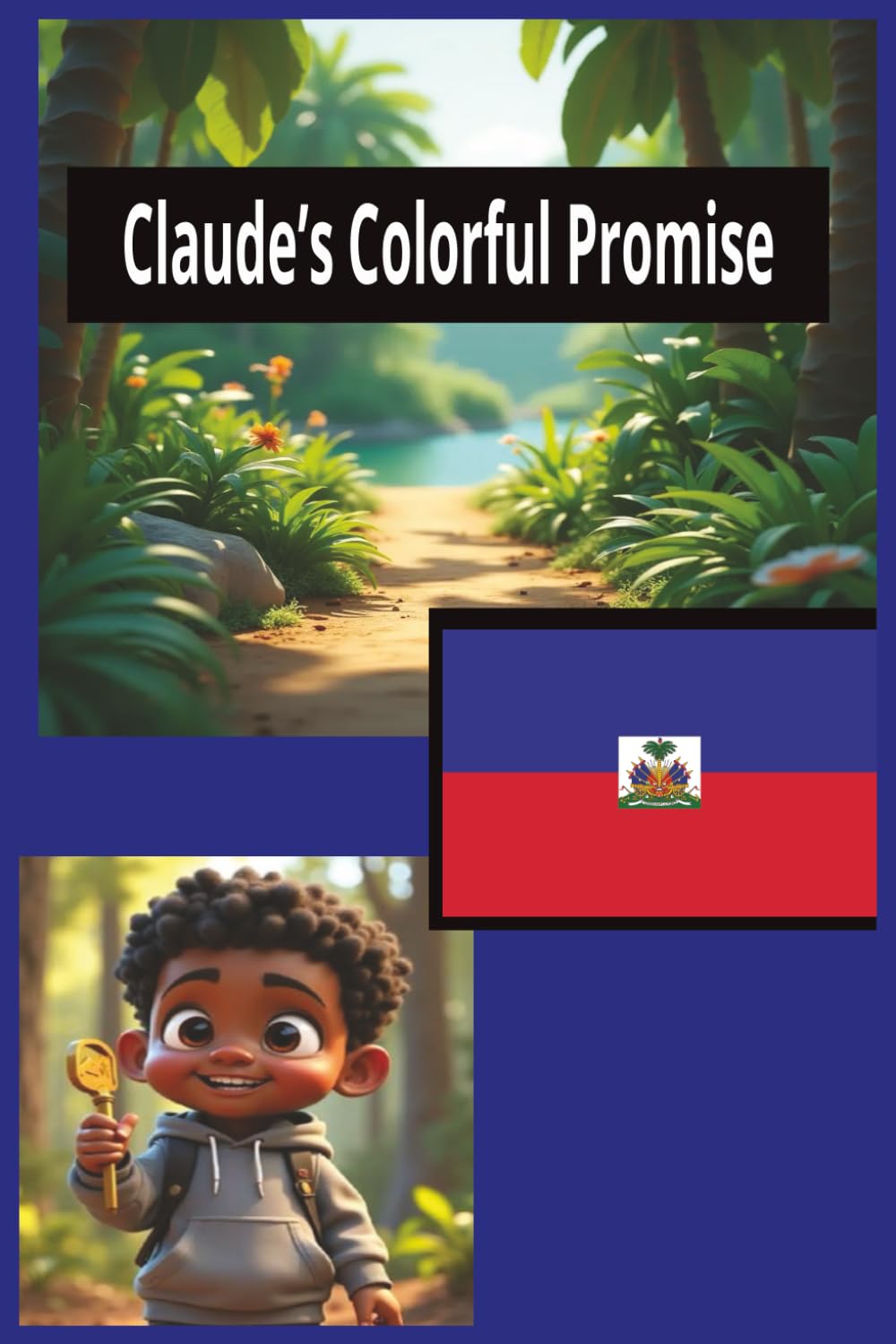 Claude's Colorful Promise (Caribbean Picture Book Bundle; Jamaica, Puerto Rico, Haiti, Dominican, Cuba, book for kids; Storybook; Island Storybook; Island)
