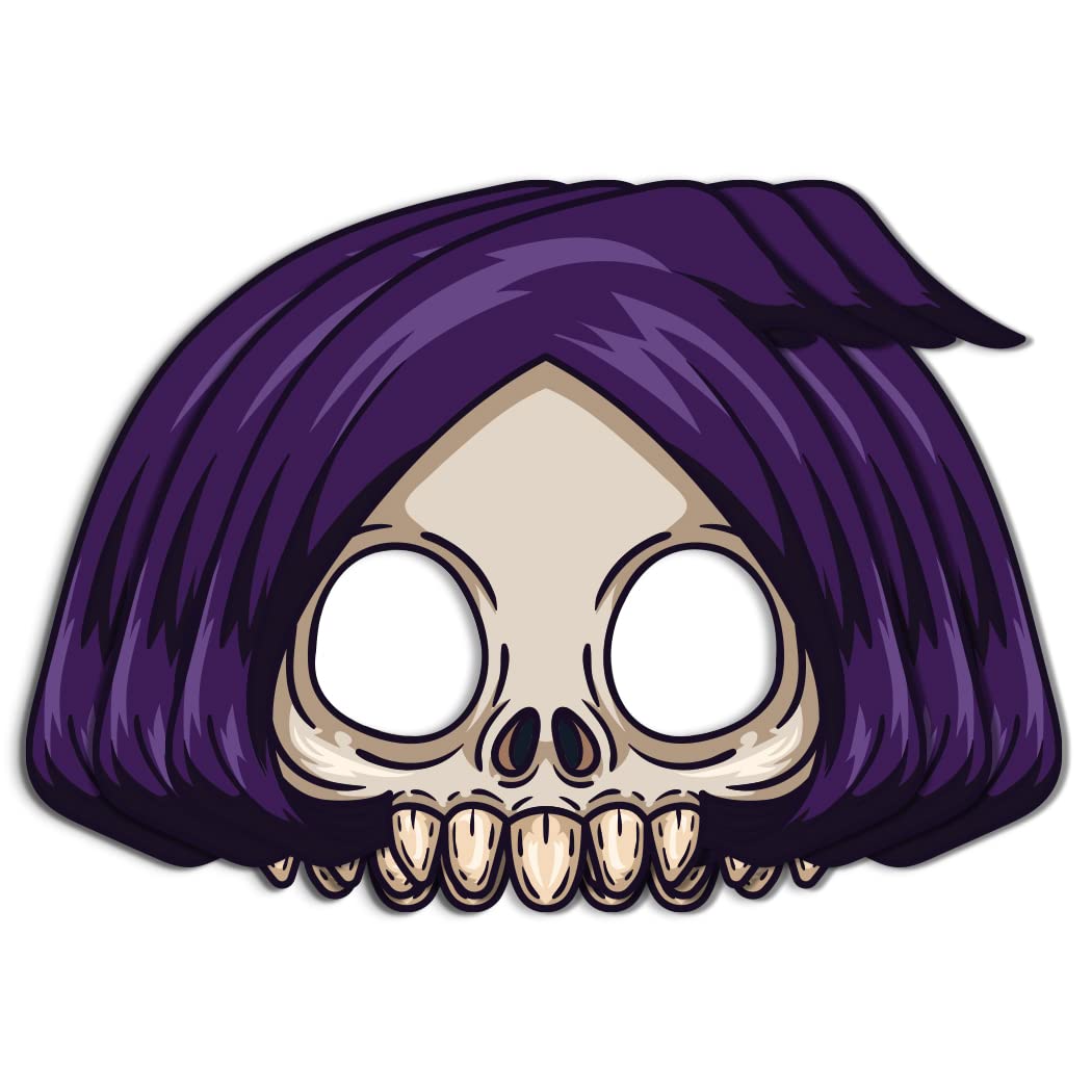 Festiko® Halloween Theme Eye Masks (42 Pcs), Halloween Theme Party Supplies, Return Gifts for Kids, Halloween Theme Party Items,Grip Reaper Eye Masks for Kids