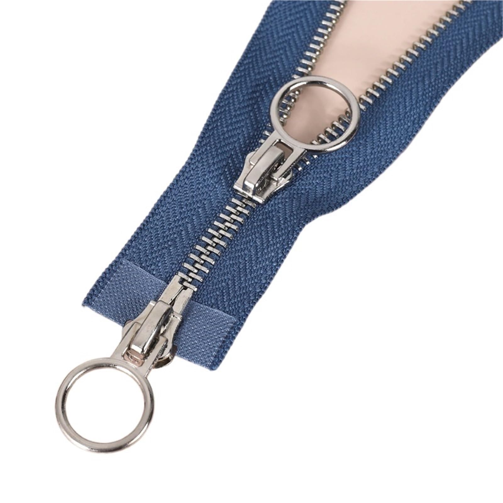 Zippers Sewing, 2-Way Separating Zipper #5 Multicolor 60-150cm(Blue-90cm)