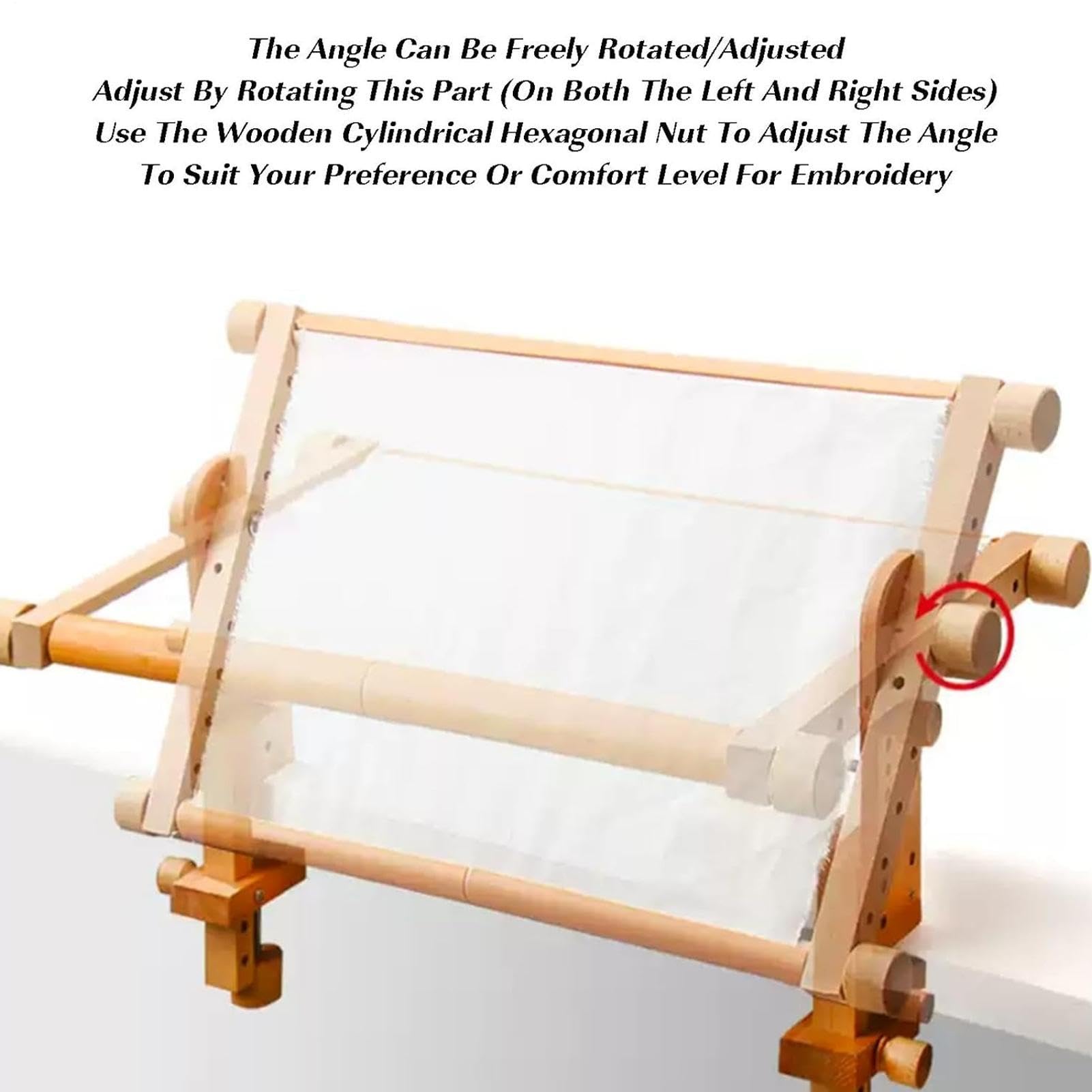 Bastidores Manuales de Acolchado a Mano Accesorio De Costura Flexible Y | Soporte Bastidor Bordado Para Esposa Abuela Principiante Experto En Hogar Y Interior