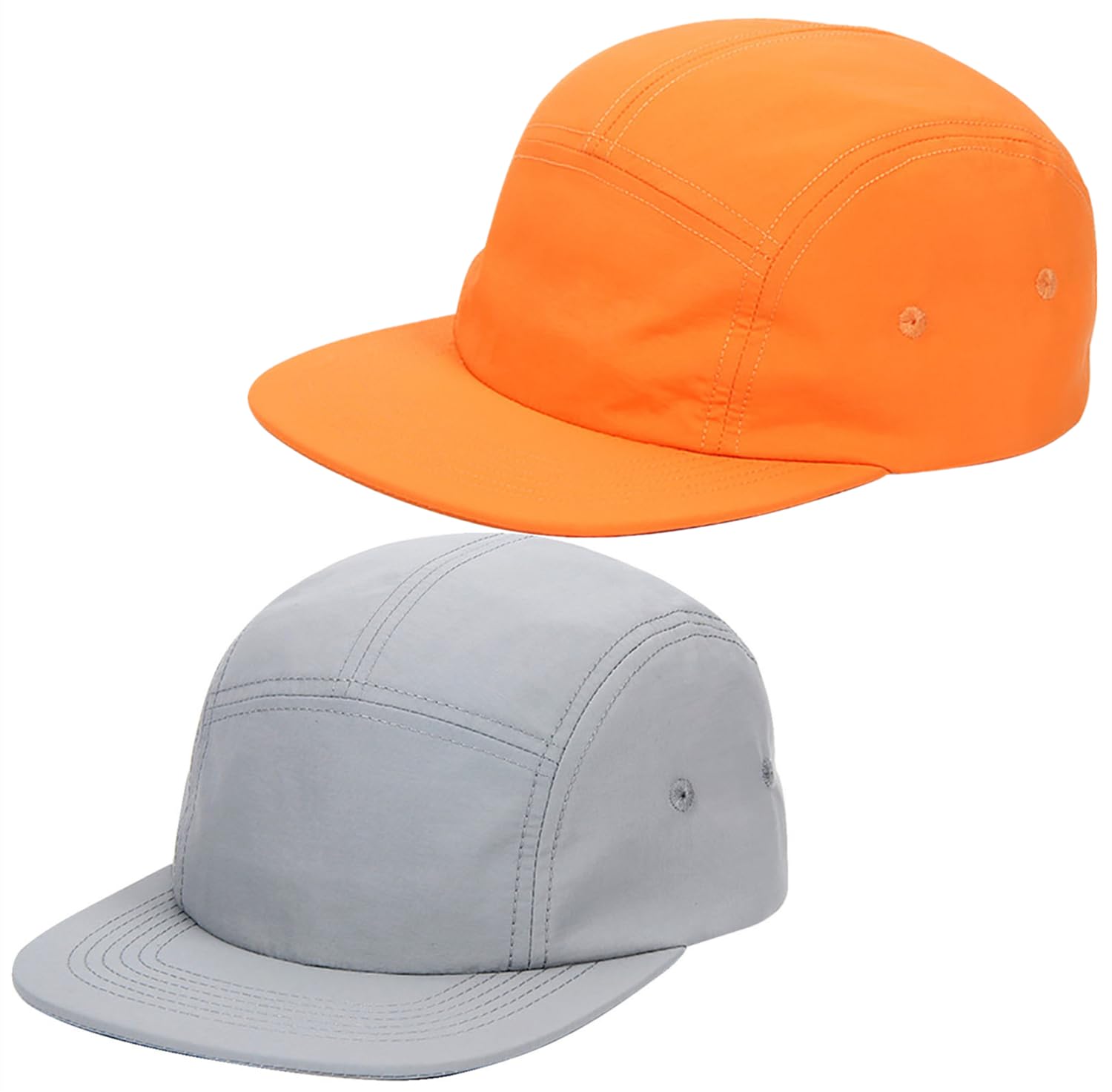 COOLSOME 5 Panels Hat Basic Daily Wear Breathable Quick Dry Cap