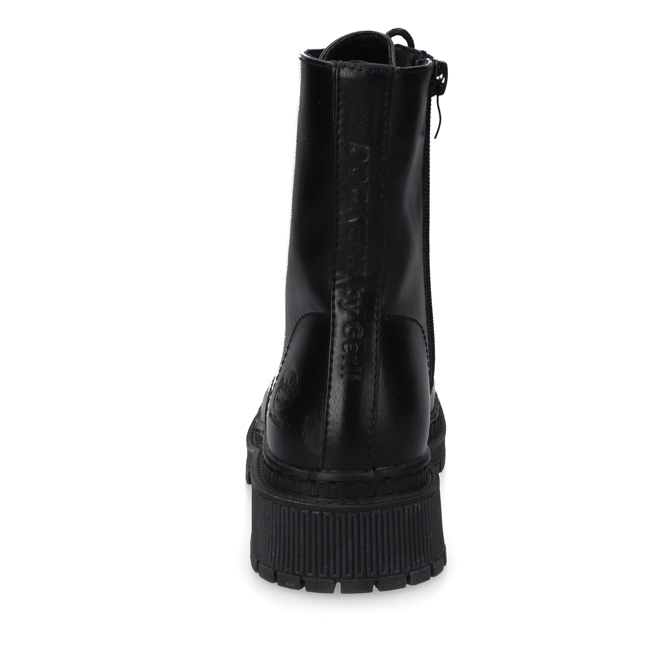 Dockers by Gerli Damen Erwachsene Schnür-Stiefeletten 57BI201 Weite normal Reißverschluss