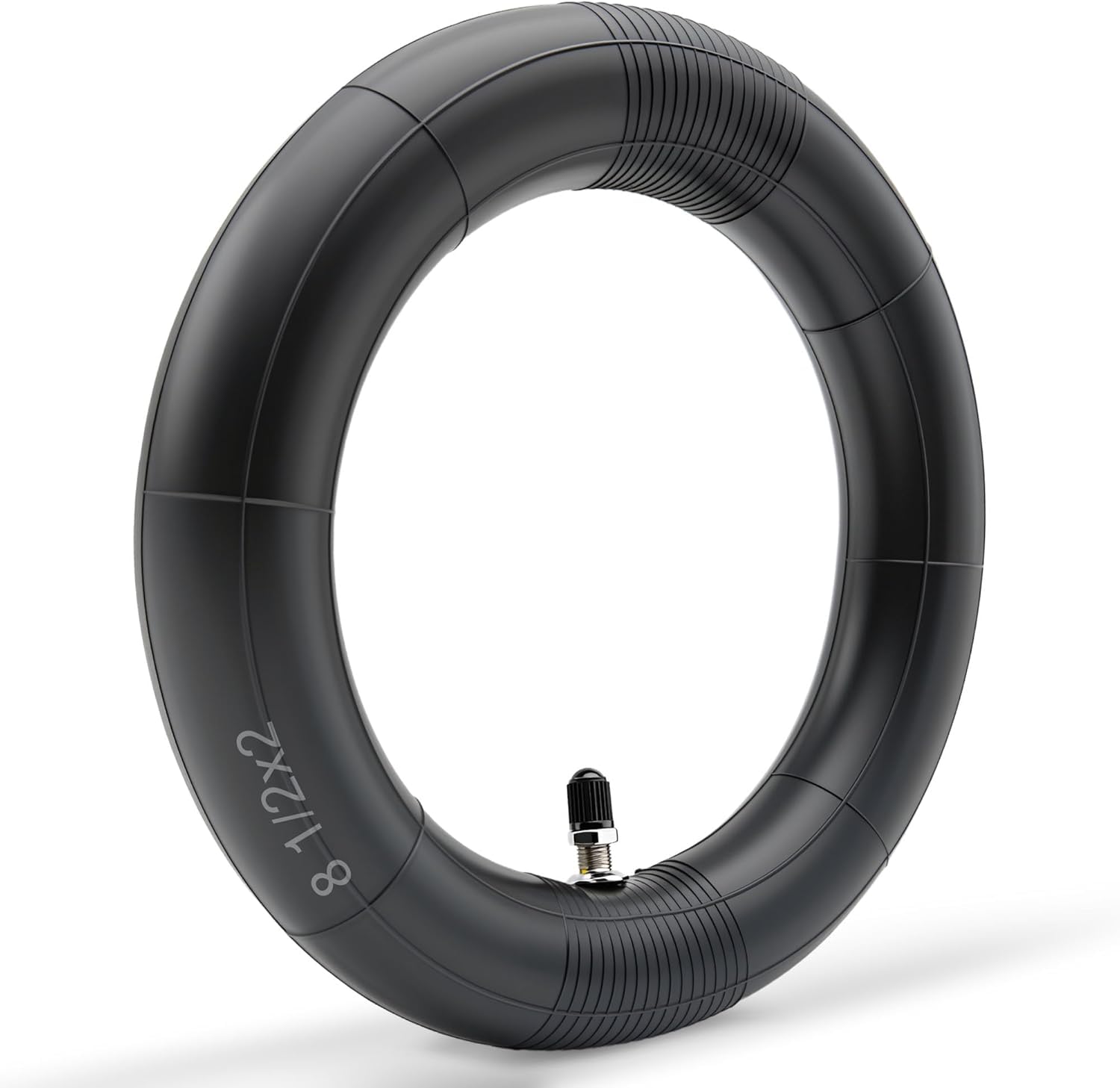 GLDYTIMES 8.5 Inch 8 1/2x2 Heavy Duty Tube for Xiaomi Pro 2 1S M365 Pro Electric Scooter, Highly Elastic Butyl Rubber E-Scooter Inner Tube, 8.5x2.0 Replacement Tube with Silver Straight Valve