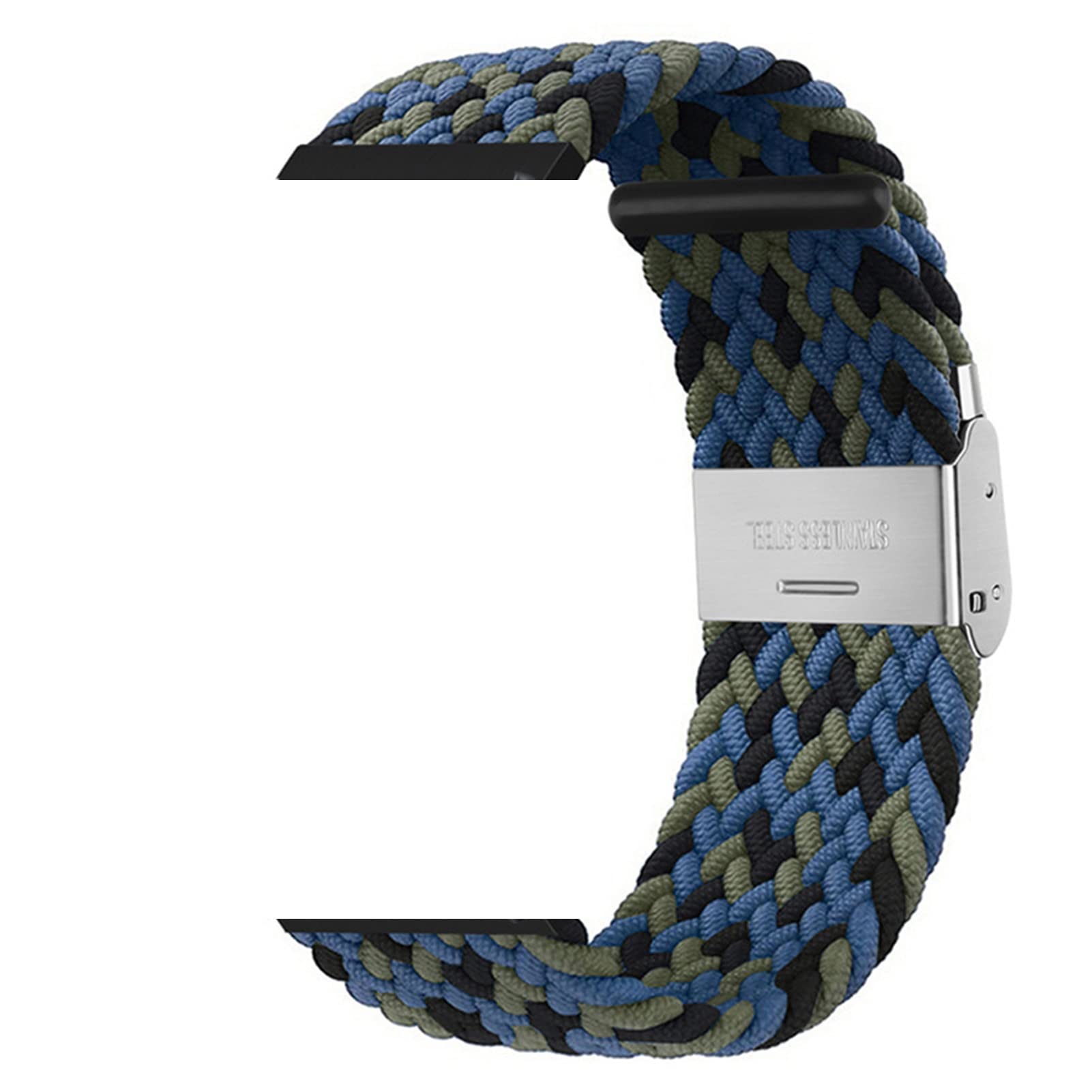 Bracelet montre nylon tressé Garmin Fenix 7 6X Pro 945 sangle QuickFit