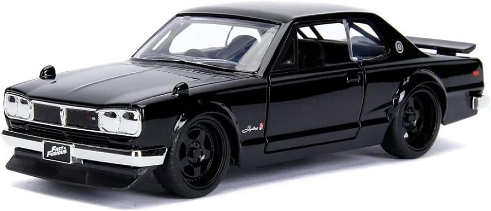 Toys Fast & Furious 1:32 Brian's 1971 Nissan Skyline 2000 GT-R Die-cast Car, Toys for Kids and Adults (99602)