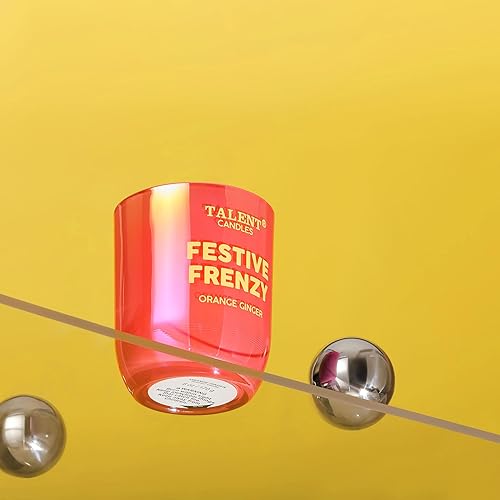 Miniatura 4 de Velas perfumadas Enjoy de la colección de velas en frasco, vela de aromaterapia de soja natural, regalo para mujeres y hombres, jengibre naranja