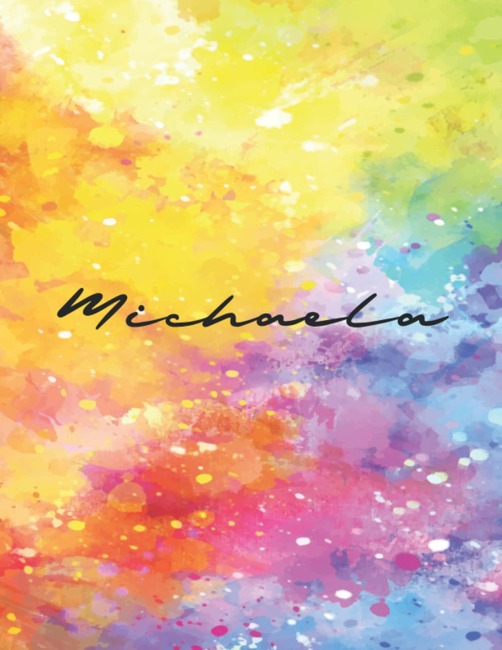 Idée cadeau Michaela carnet personnalisé pour bullet journal et projets créatifs