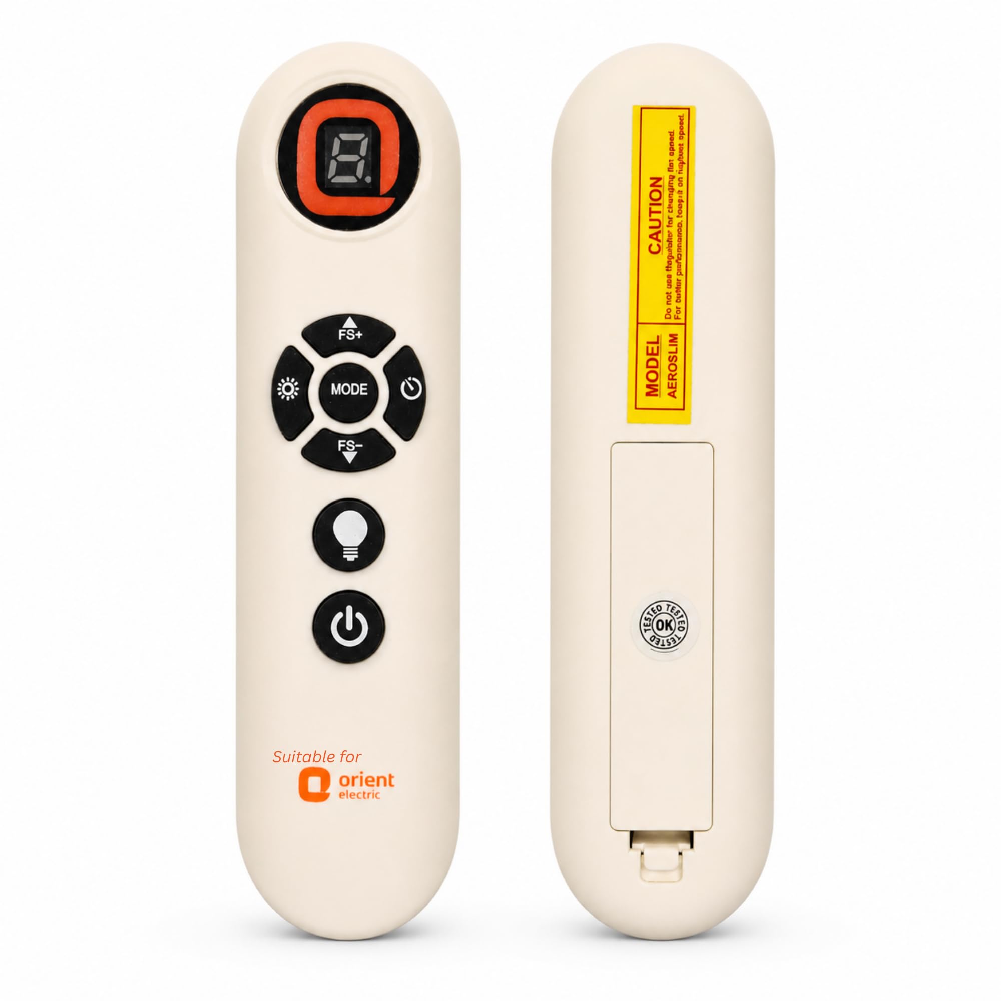 Remote Control for Orient Electric AEROSLIM BLDC Ceiling Fan Original with Intensity Mode (Match Old Remote Before Ordering)-image-5