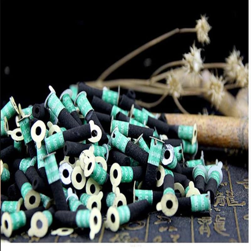 Bezdymne pałeczki do moxibustionu, 180 sztuk Mini Moxa Tube Samoprzylepna Chińska Moxibustion Naklejka Terapia Bezdymny Palnik Ogrzewanie Akupunktura Punkt Meridian(180pcs Smokeless)