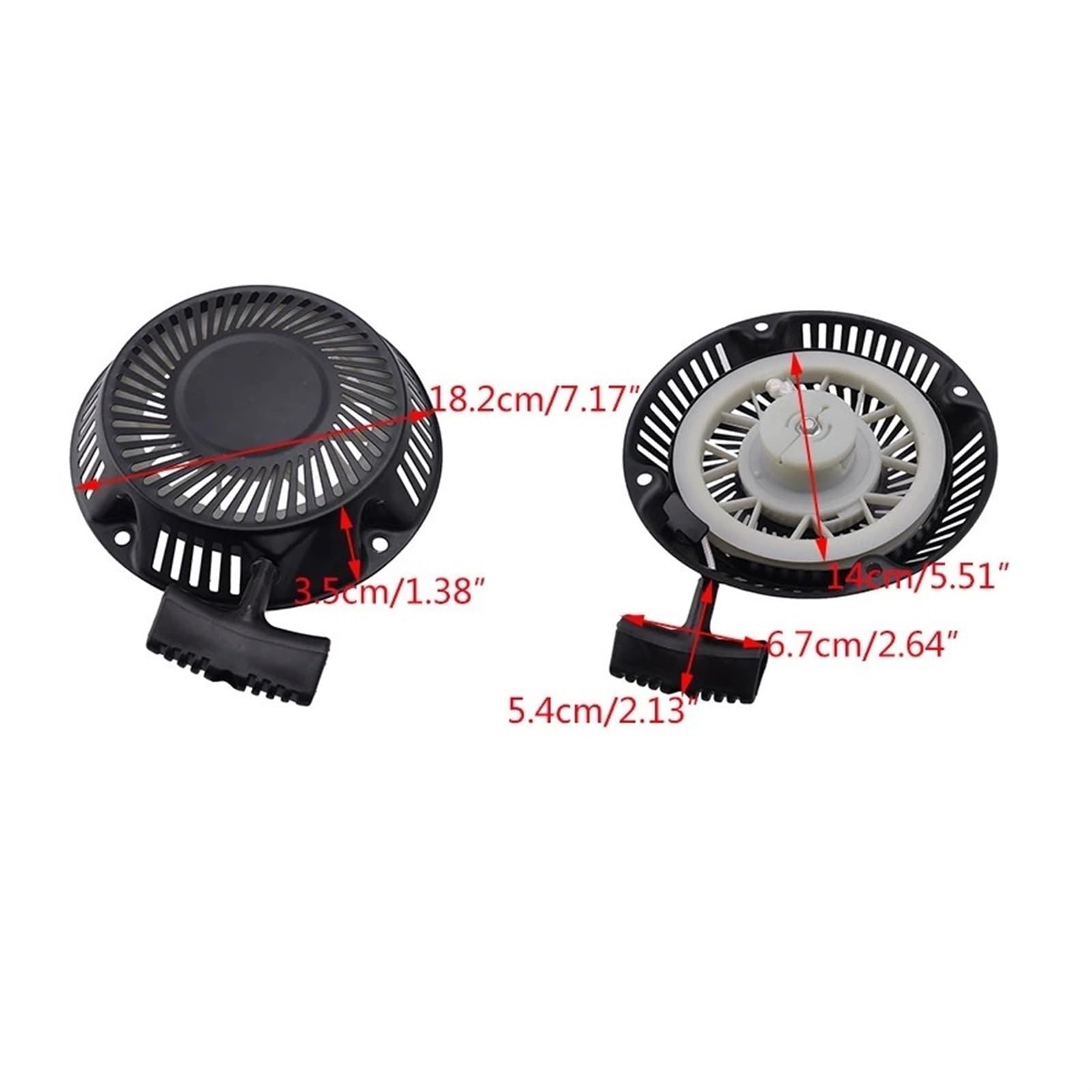 Arranque de Retroceso Accesorios de Montaje de Arranque de Retroceso for cortacésped con Motores de Gasolina IP60 IP64