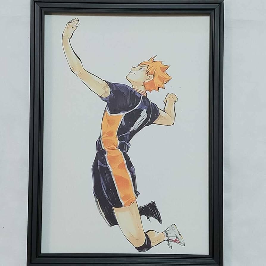 Amazon.co.jp: ハイキュー複製原画額装品A4サイズ少年ジャンプ