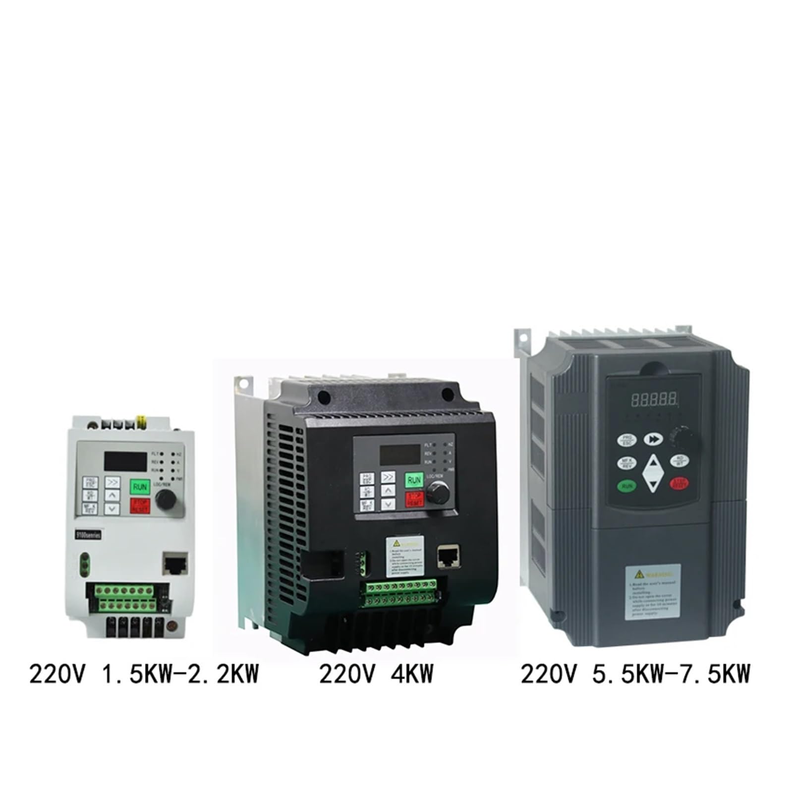 220 V 1,5 kW 2,2 kW 4 kW Jednofazowy przetwornik częstotliwości wejściowej i trójfazowej wyjściowej/Napęd o regulowanej prędkości/Falownik częstotliwości/VFD(7.5KW 10HP)