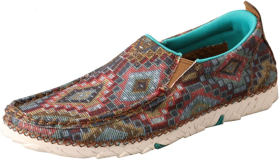 Twisted X Womens Zero X Slip-On Loafer, Multi, Size 9.5