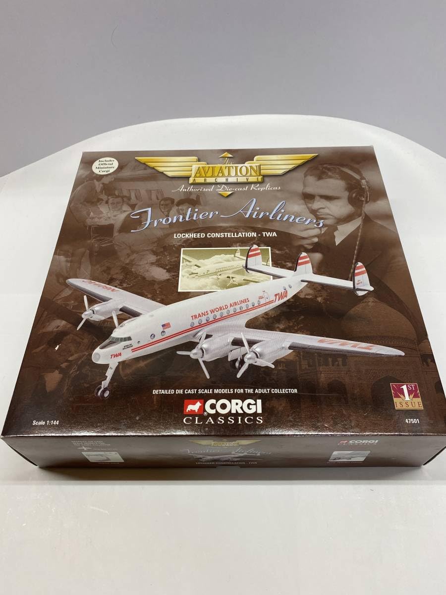 CORGI コーギー 1/144 LOCKHEED カンタス航空 本物保証，お買い得 【コーギー】カンタス航空 ロッキード・コンステ
