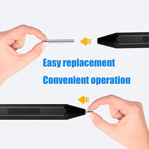 Miniatura 7 de Puntas de bolígrafo de aleación de titanio que no se desgastan para Surface Pen, Realititcs, punta de repuesto para Microsoft Surface Pro 7 6 5 4