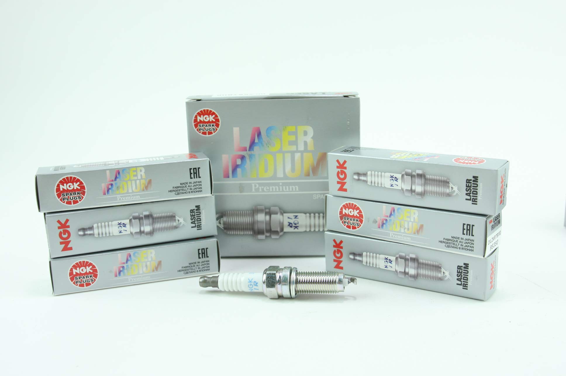OVERSTOCKDIRECTGenuine DILZKR7B11G Laser Iridium Spark Plugs by NGK 95350 (6 Pack)