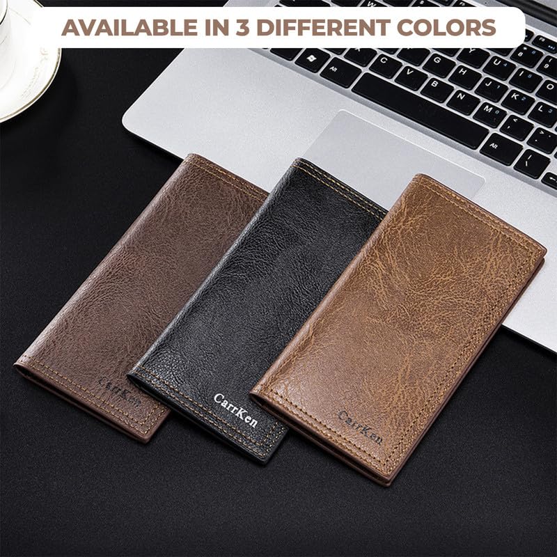 Image of Kraptick Card Holder Wallet for Men - Ultimate Stylish and Compact Credit, Debit, ATM Card Organizer (2 Fold)