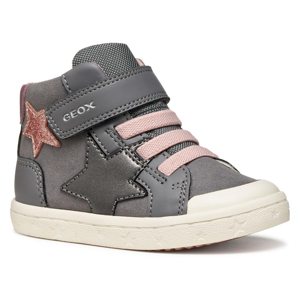 Geox B Gisli Girl, Zapatillas Bebé-Niñas
