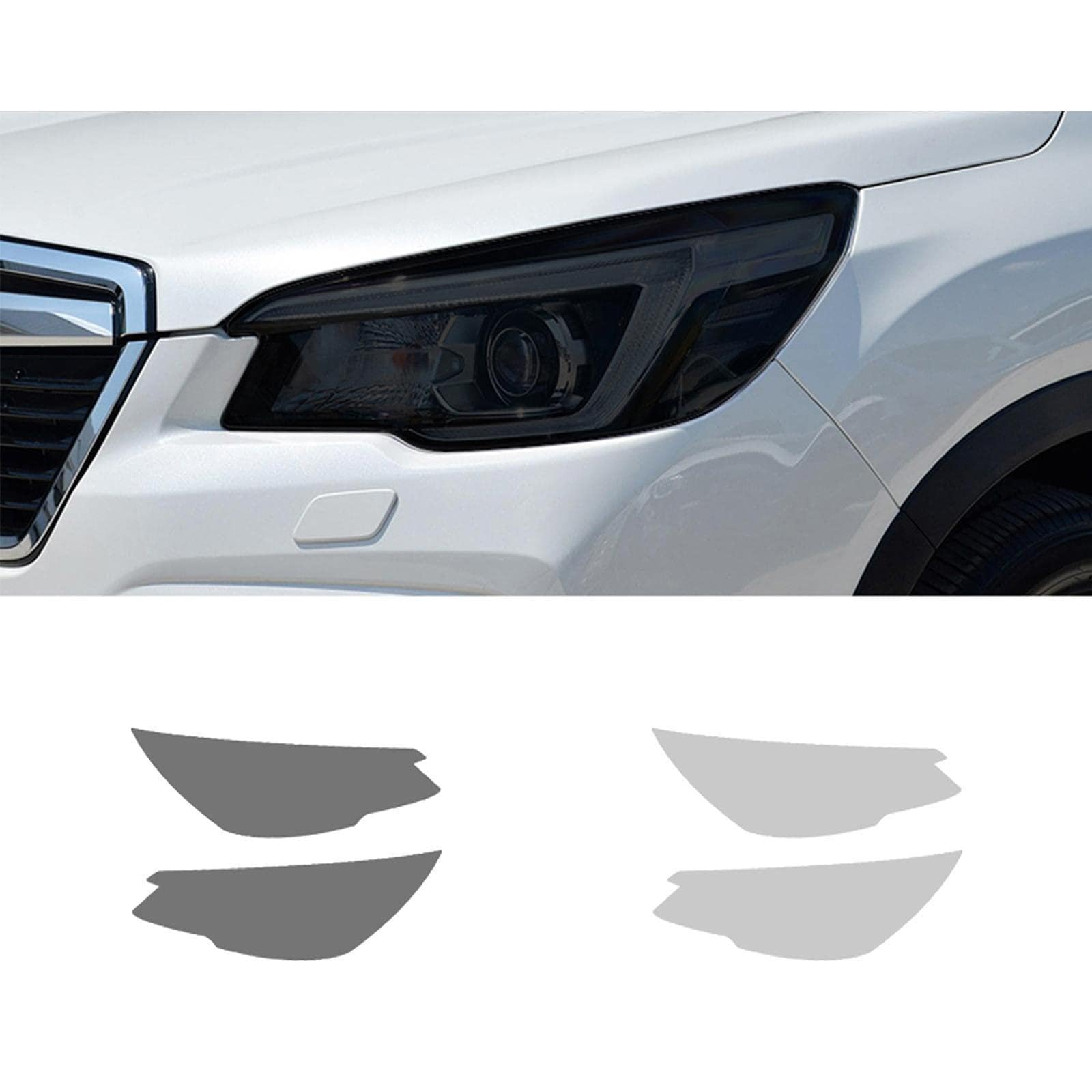 Reflektor samochodowy Folia Dla Subaru Forester 2019 2020 Reflektor samochodowy Folia ochronna Renowacja Scratch TPU Light Cover Film