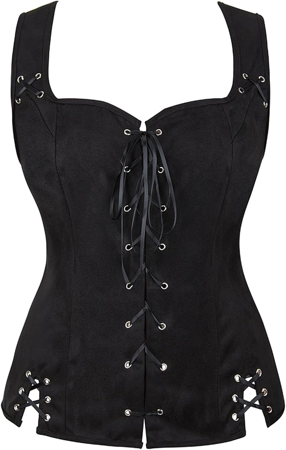 Zhitunemi Renaissance Corset Top for Women: Strap Bustier Shapewear Lingerie - Halloween Costumes for Historical Reenactors