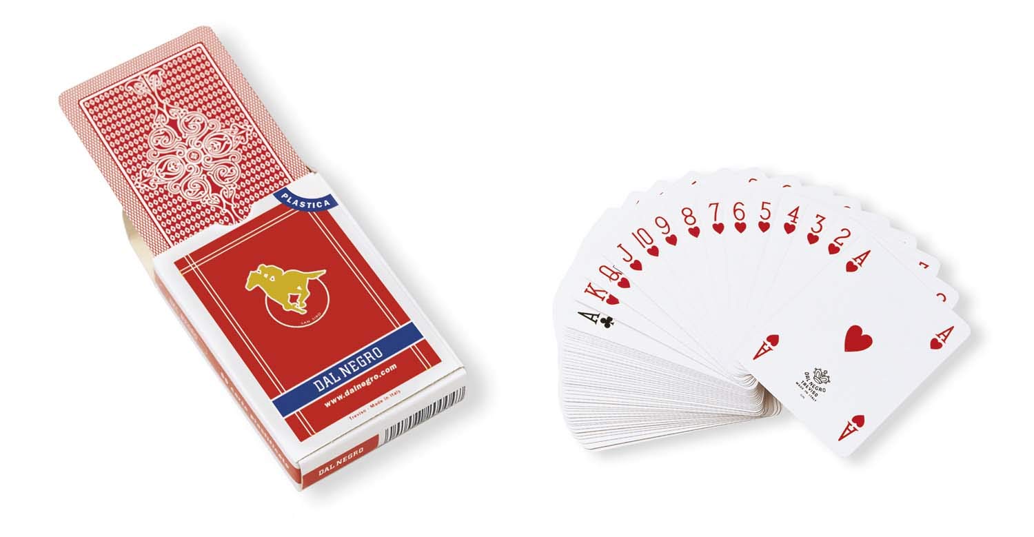 San SIRO 048008.03 Red Poker Playing Cards