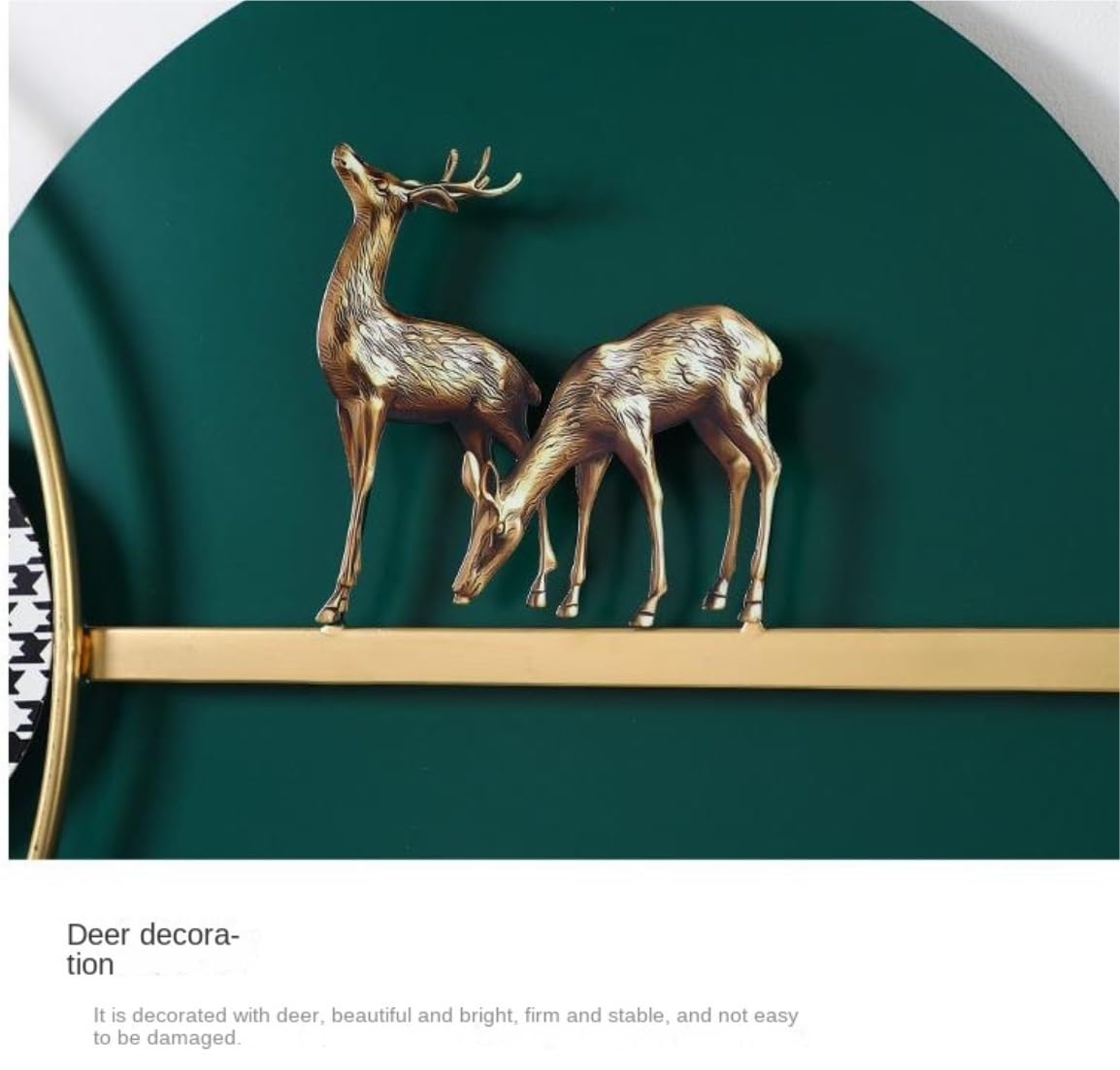 AZHKJKZH Decoración Pared Arte De Pared Metal, Decoración Grande, Escultura Lujo Moderna, 3D Para Sala Estar, Comedor Y Dormitorio Adornos Hogar