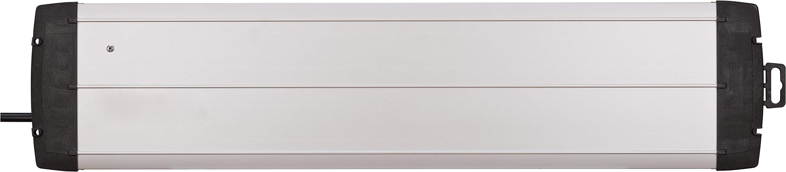 Brennenstuhl Premium-Protect-Line, Steckdosenleiste 11-fach mit Überspannungsschutz, Master Slave Funktion und USB-Ladefunktion (2 Schalter und 3m Kabel) schwarz