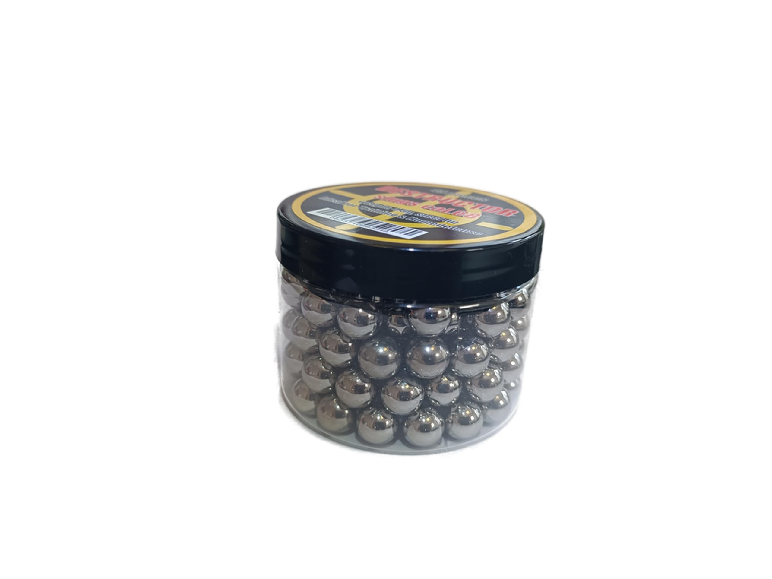SmB Steel BBS Cal.43 Lot de 150 billes en acier chromé pour tous les pistolets Umarex t4e Magfed calibre 43