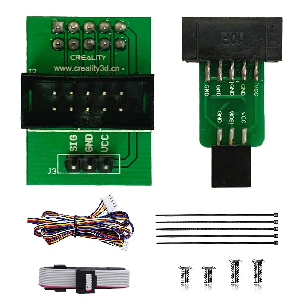 Unido Creality CR Touch&BL Touch 8-Bit Auto-Leveling Accessory Kit, ompatible with CR-10S/V2/V3/S4/S5, CR 20/20Pro, Etc, Can Be Used for All 8-bit Motherboards (V1.1.4 / V1.1.5 Without CR Touch)