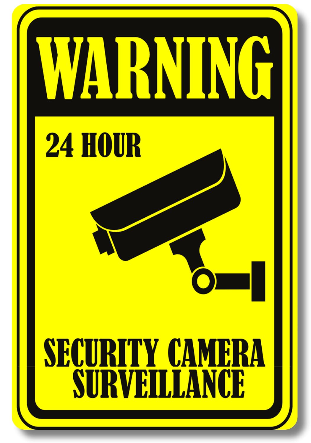 Warning Sign Metal - Do Not Enter, No Entry, Safety Signs, Keep Out Notice, Security & Danger - Waterproof Aluminium - Outdoor/Indoor (CCTV in Operation)